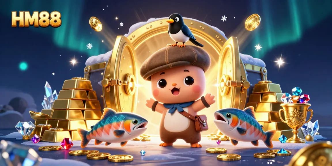 Engage with exciting gameplay at HM88, featuring fun characters and immersive treasures.