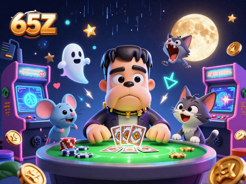 Aposte no 65Z e jogue com personagens únicos em um cassino digital emocionante.