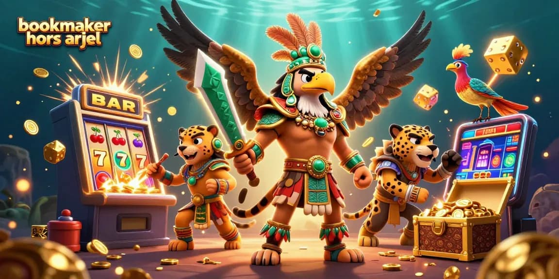 Plongez dans l'univers des paris avec bookmaker hors arjel et des guerriers azteques.