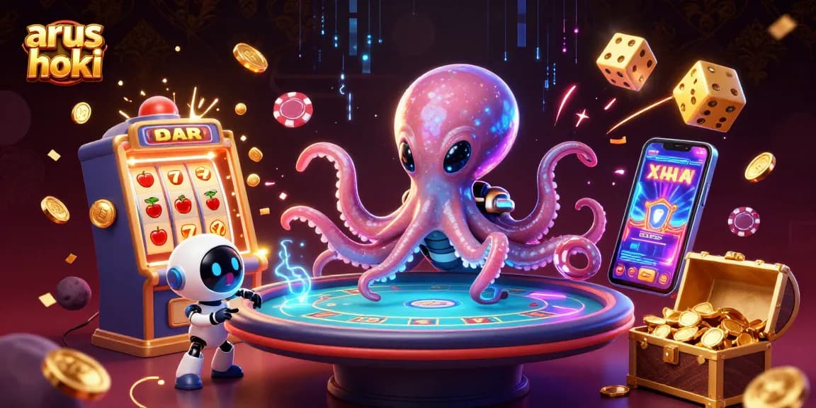 Menangkan peluang seru di arus hoki dengan karakter alien kartun dan mesin slot 3D yang menggelegak.