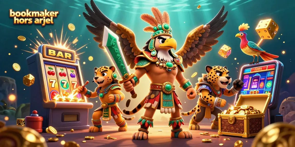 Plongez dans l'univers des paris avec bookmaker hors arjel et des guerriers azteques.
