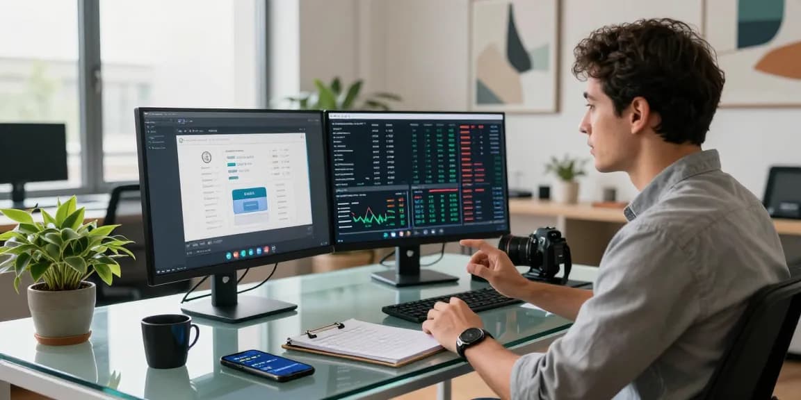 Expert consultant recovering lost crypto in a modern office setting, demonstrating digital wallet strategies.