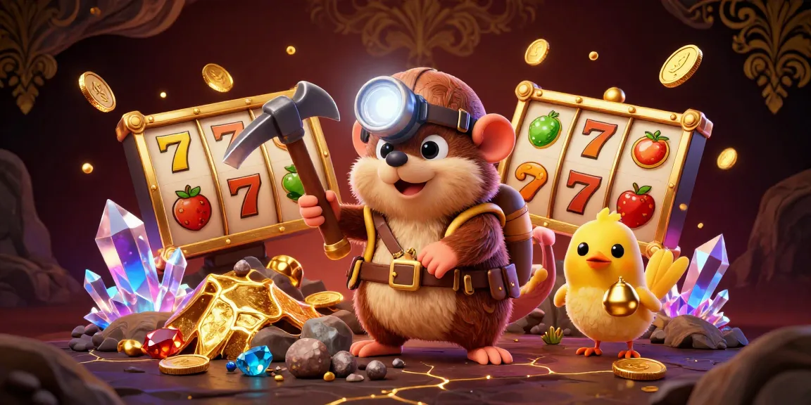 Play thrilling games at iwinclub with a vibrant treasure-themed online casino scene.