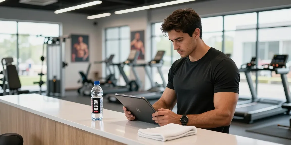 Browse the Astera Steroids Shop for premium fitness products in a modern gym setting.
