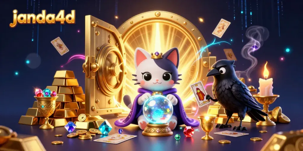 JANDA4D menghadirkan pengalaman bermain yang magis dengan permainan slot dan simbol keberuntungan