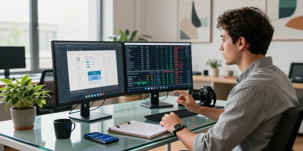 Expert consultant recovering lost crypto in a modern office setting, demonstrating digital wallet strategies.