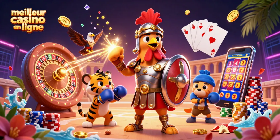 Interagissez avec la meilleure expérience de jeu en ligne au meilleur casino en ligne mettant en vedette des personnages 3D animés.
