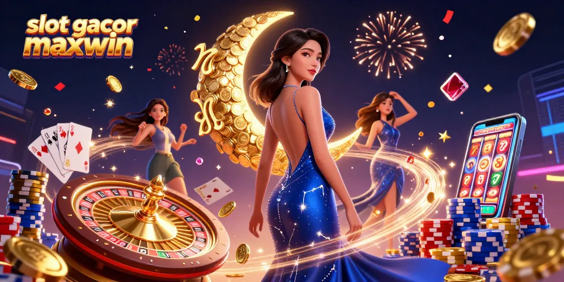 Rasakan kegembiraan dengan slot gacor maxwin saat elemen kasino yang menakjubkan memenuhi pemandangan.