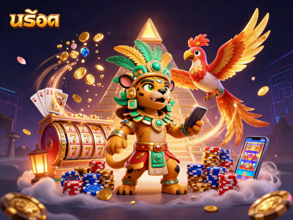 Experience exciting สล็อต gameplay with vibrant characters and dynamic casino elements.