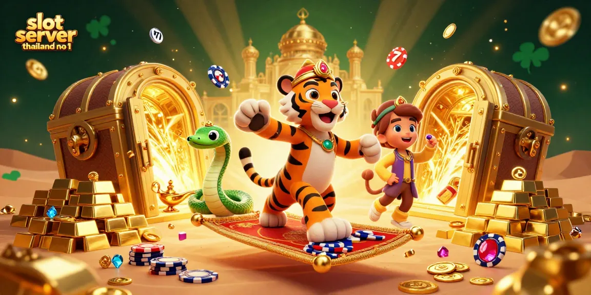 Spin the reels at slot server thailand no 1 and discover a world of jackpots and treasures!