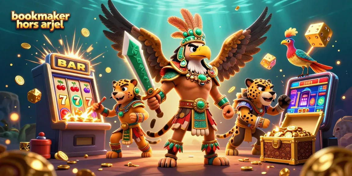 Plongez dans l'univers des paris avec bookmaker hors arjel et des guerriers azteques.