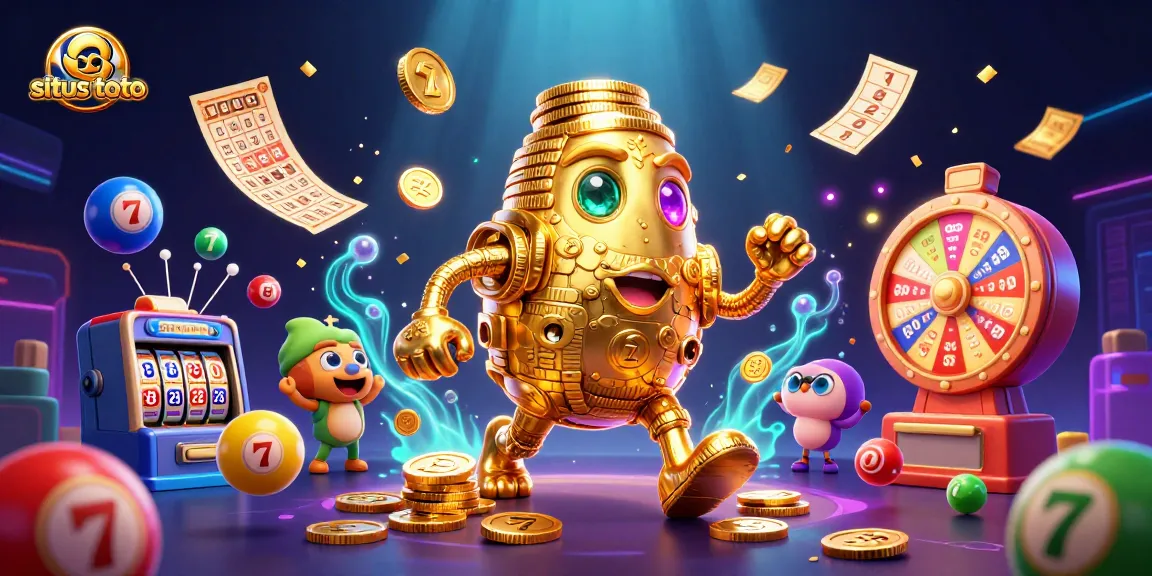 Experience situs toto with dynamic gaming elements and a vibrant casino atmosphere in this illustration.