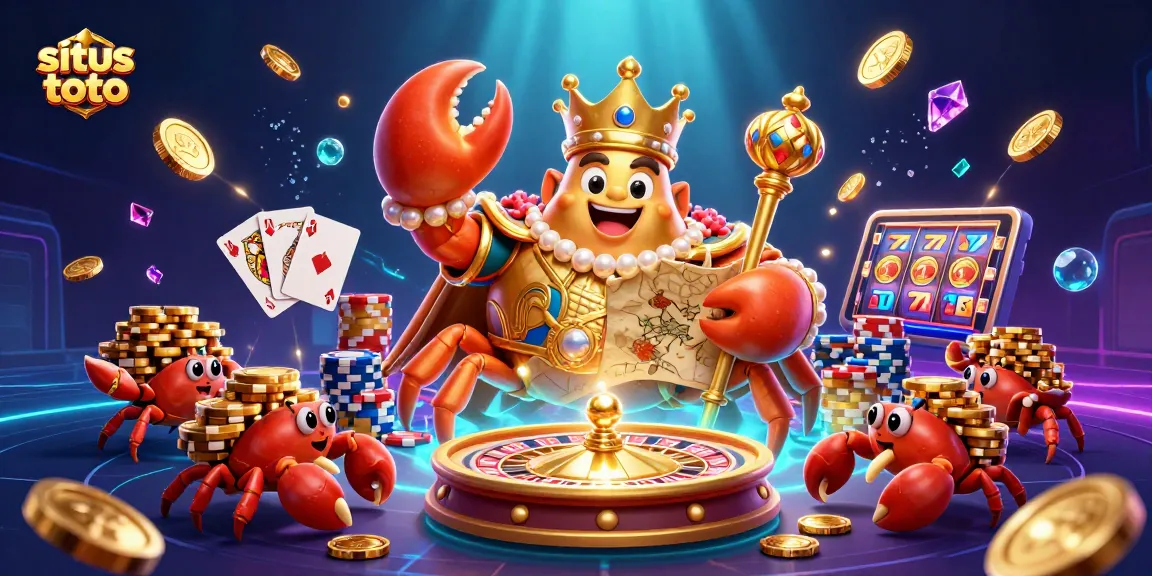Engage with situs toto for thrilling jackpot experiences with our 3D casino scene filled with excitement.