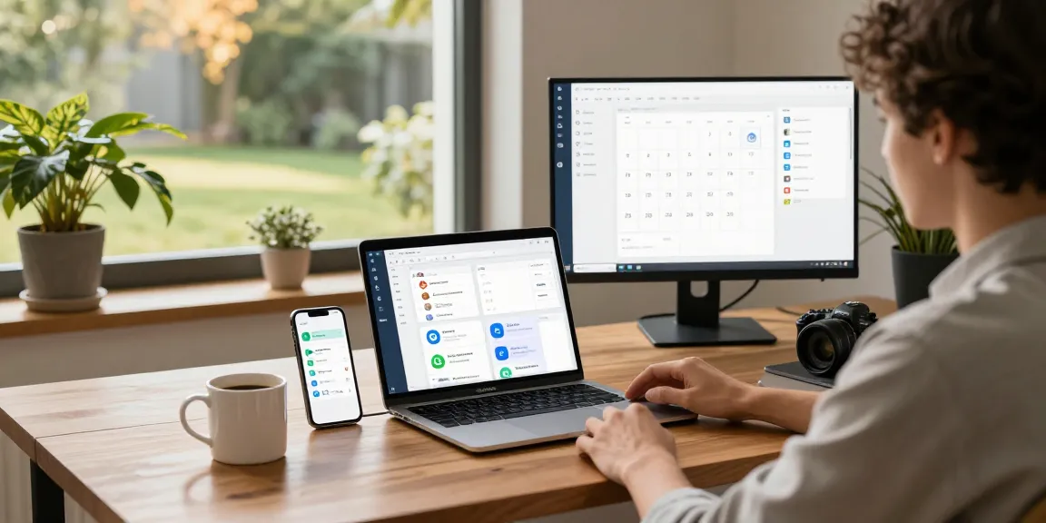 Engaging workspace featuring OpenClaw, a personal AI assistant managing tasks on a laptop and smartphone.