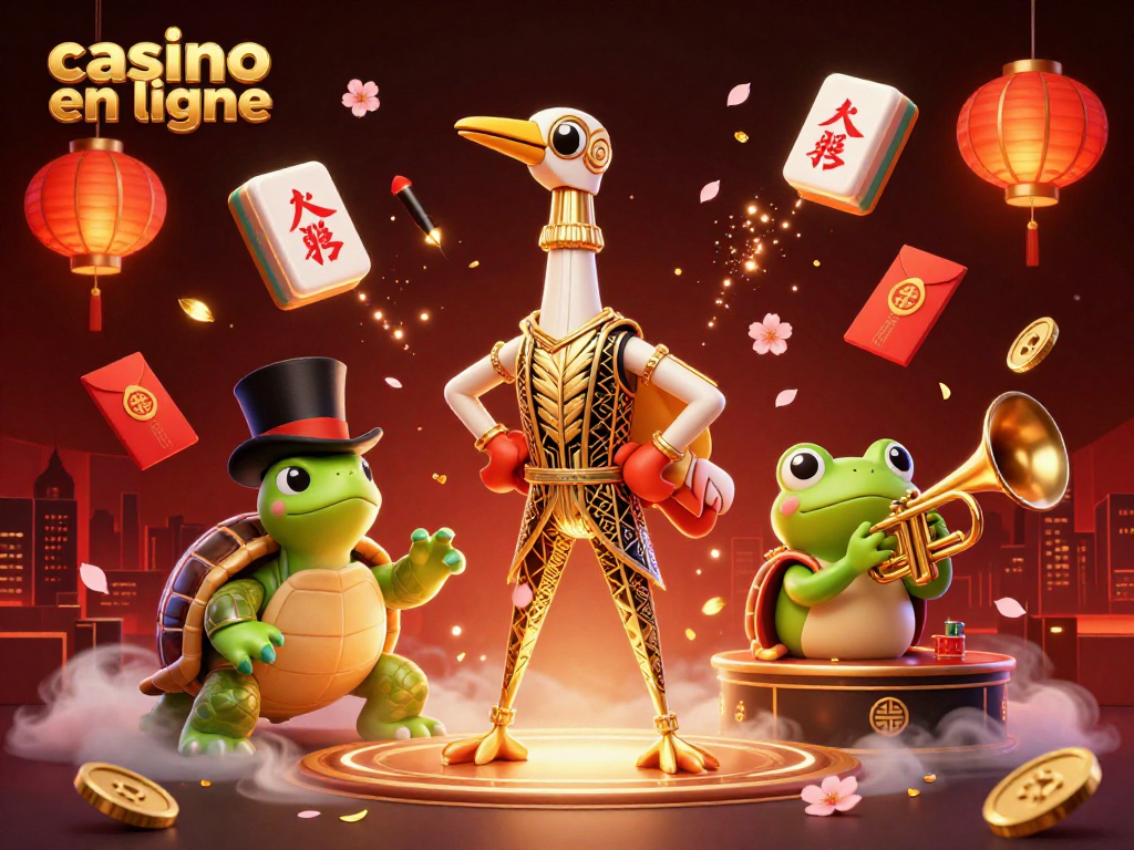 Jouer à des jeux de casino en ligne richement décorés avec une ambiance festive et des personnages amusants.