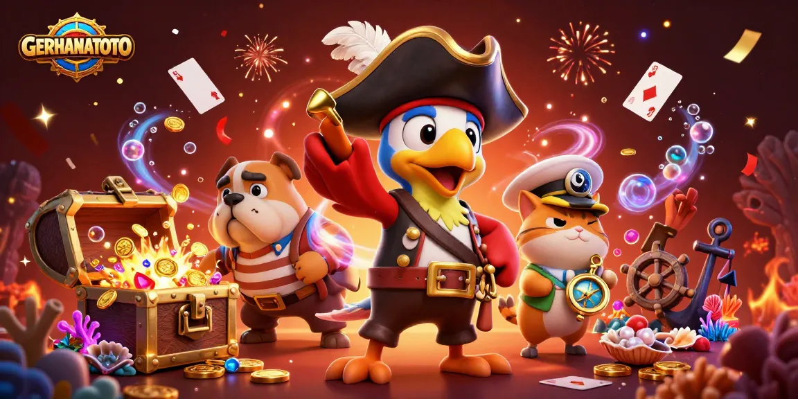GERHANATOTO mempersembahkan ilustrasi 3D yang meriah, mengungkapkan semangat permainan judi toto Macau yang mendebarkan.