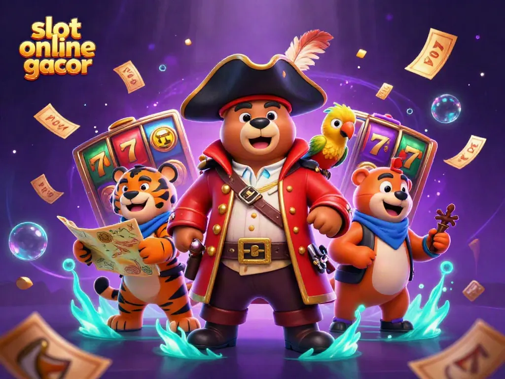 Experience the excitement of slot online gacor with colorful reels, jackpots, and immersive characters!