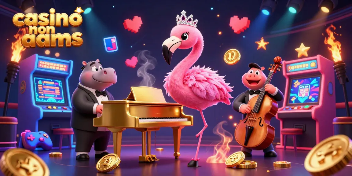 Goditi un'azione di gioco vibrante nei casino non AAMS con personaggi vivaci ed elementi arcade colorati.