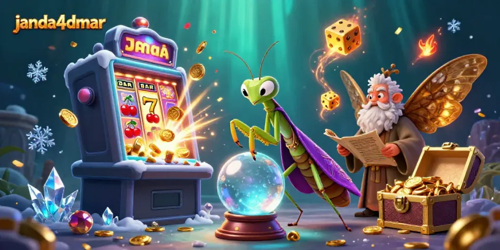 JANDA4D memberikan pengalaman bertaruh yang menarik dengan slot dan simbol keberuntungan di tengah suasana mistis.