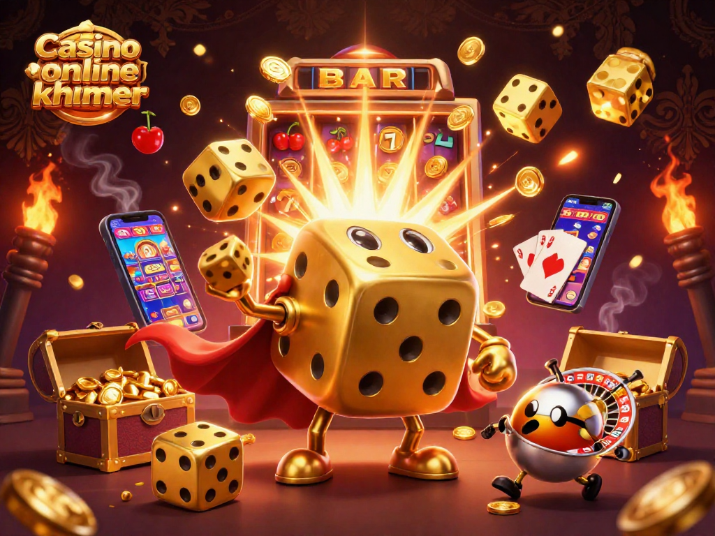 Engage with Casino online khmer through dynamic gaming elements and vibrant visuals showcasing online casino fun.