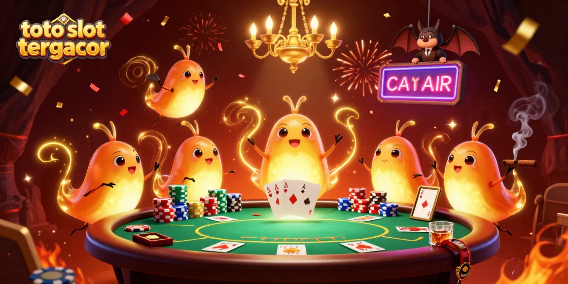 Experience big wins with toto slot tergacor in an exciting 3D illuminated cave casino scene.